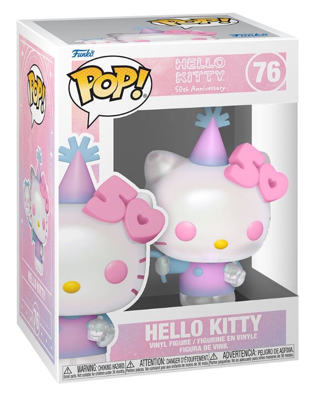 Funko Pop! Sanrio: Hello Kitty 50th Anniversary - Hello Kitty with Balloon-hotRAGS.com