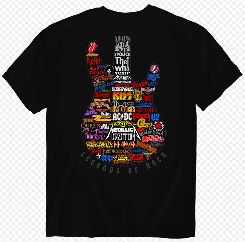 T Shirt - Legends Of Rock-hotRAGS.com