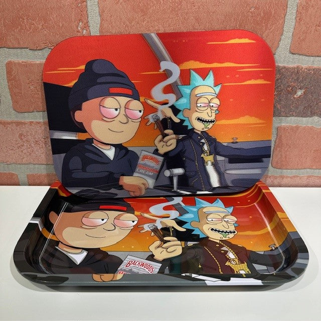 Tray - 3D Lenticular - Rick and Morty-hotRAGS.com