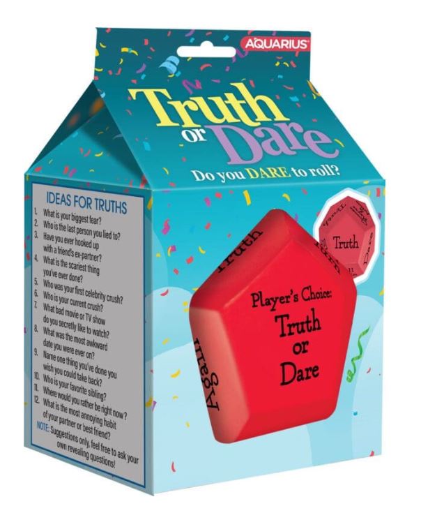 Game - Truth or Dare Large Foam Dice Rolling Game-hotRAGS.com