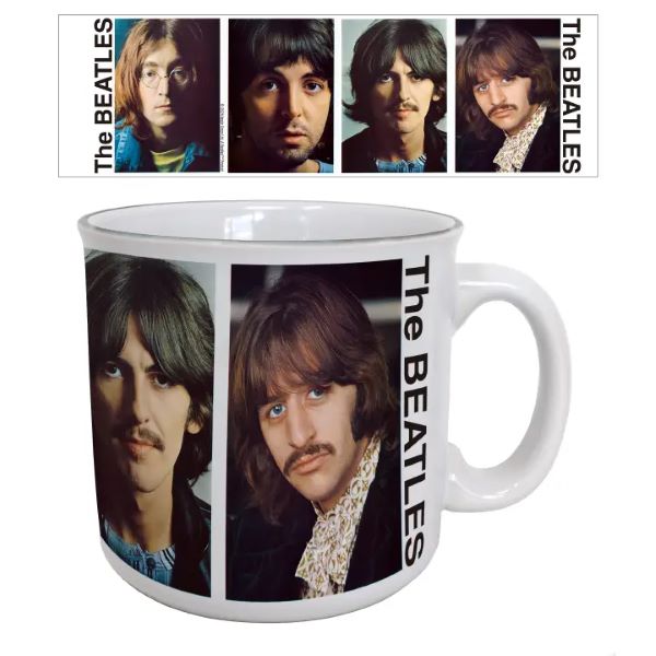 Mug - Camper Beatles Faces - 20oz