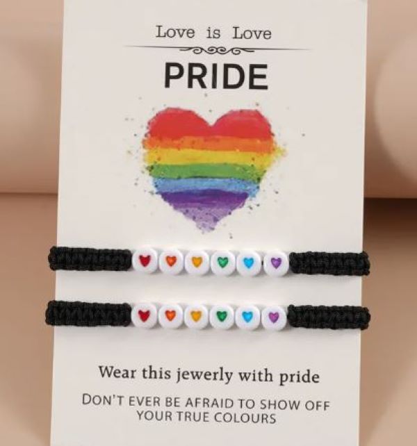 Bracelet - Pride Hearts - 2pc-hotRAGS.com