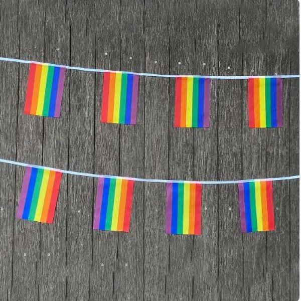 Banner - Rainbow Flags-hotRAGS.com