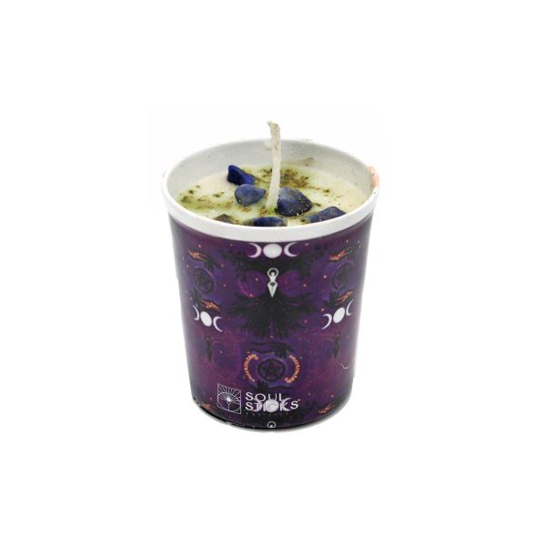 Candle - Votive Moon Goddess 4" - hotRAGS.com