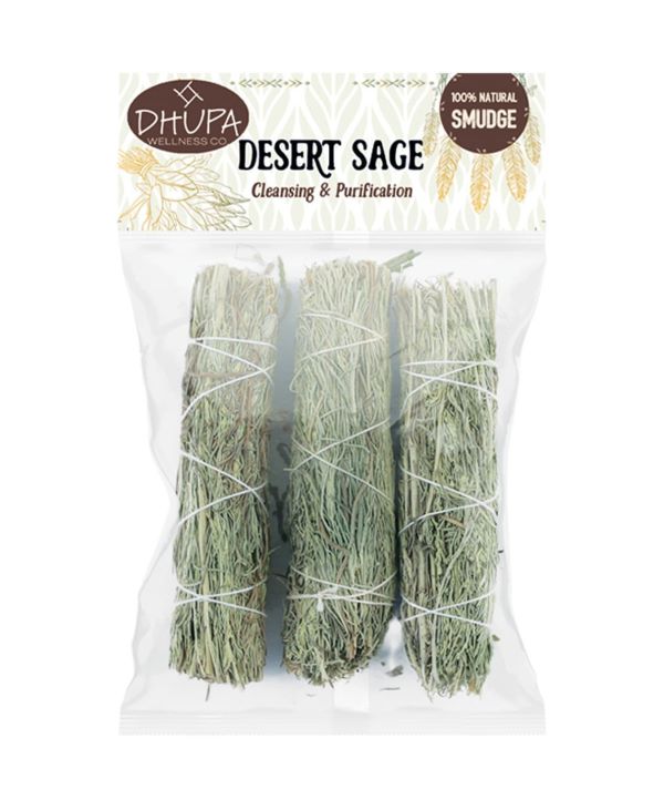 Sage - Desert Sage Pack - 3pcs 4"