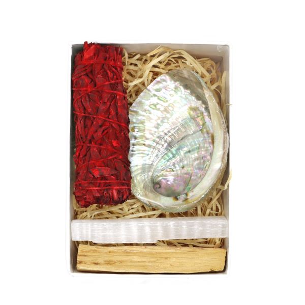 Sage - Dragons Blood Sage Mini Smudge Kit Gift Set Box-hotRAGS.com