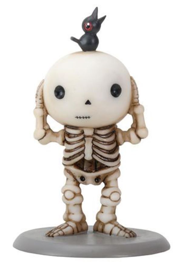 Skeleton - Lucky Meets Crow-hotRAGS.com