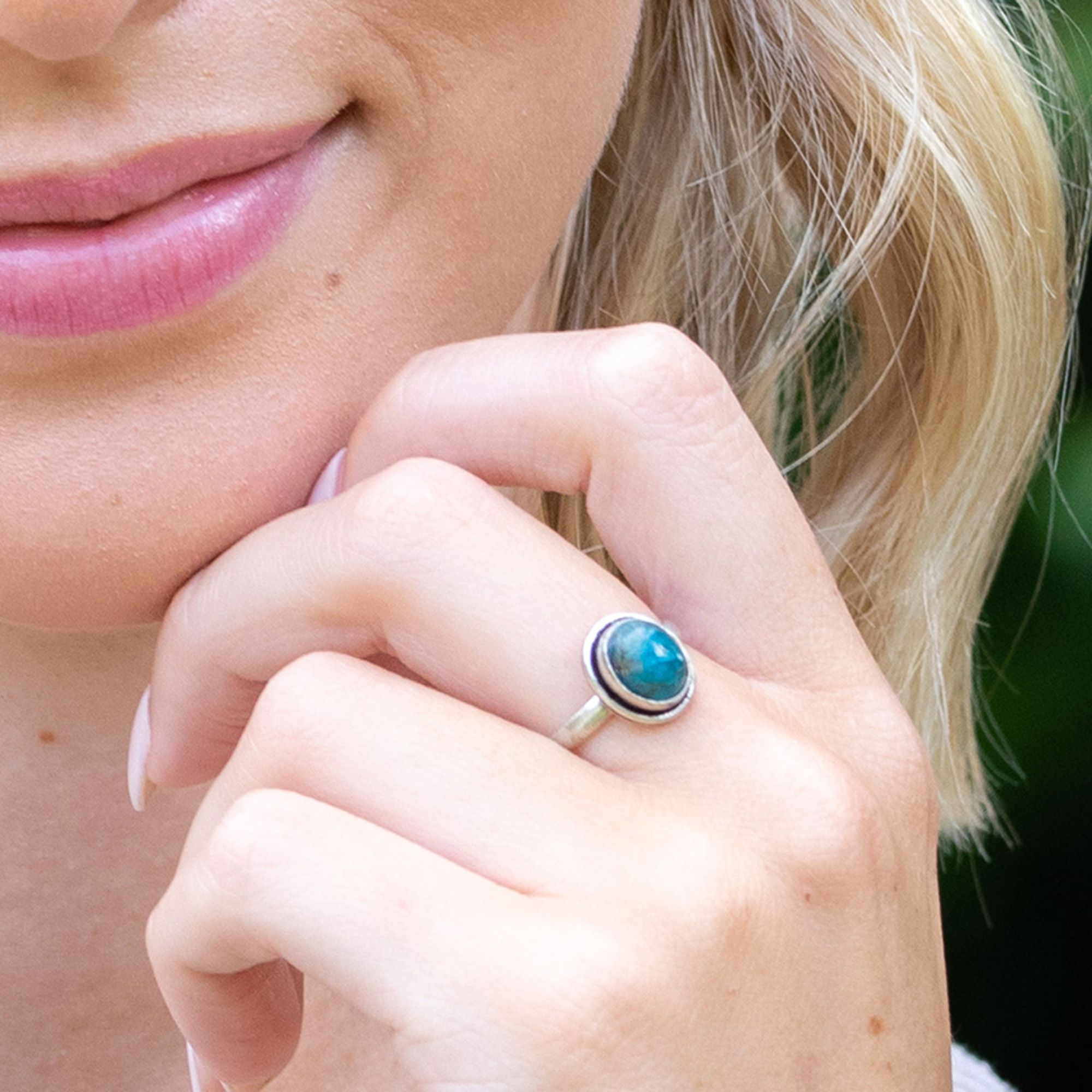 Ring - Semi Precious Ring - Apatite-hotRAGS.com