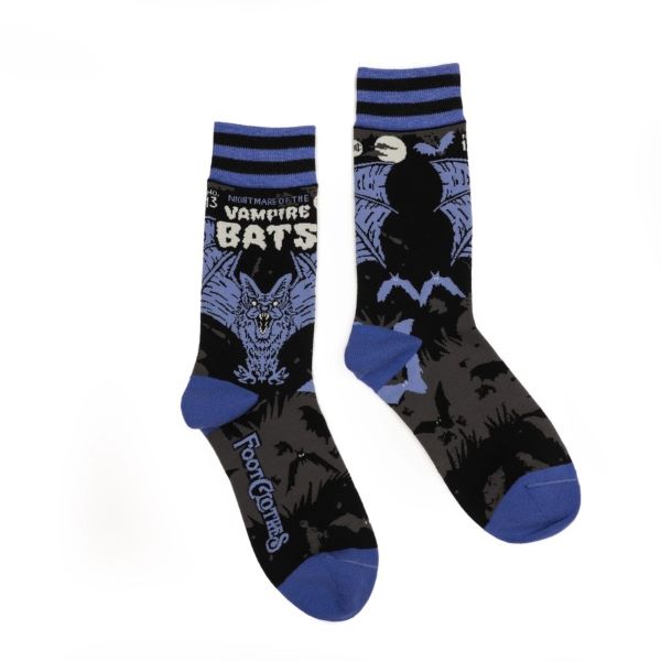 Socks - Vampire Bats Crew Sock-hotRAGS.com