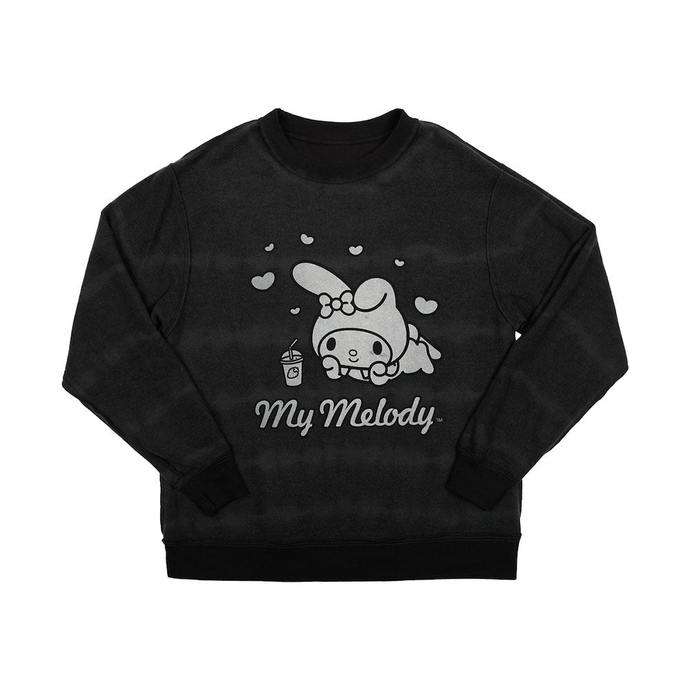 Sweatshirt - Kuromi And My Melody Reversible Sweatshirt-hotRAGS.com