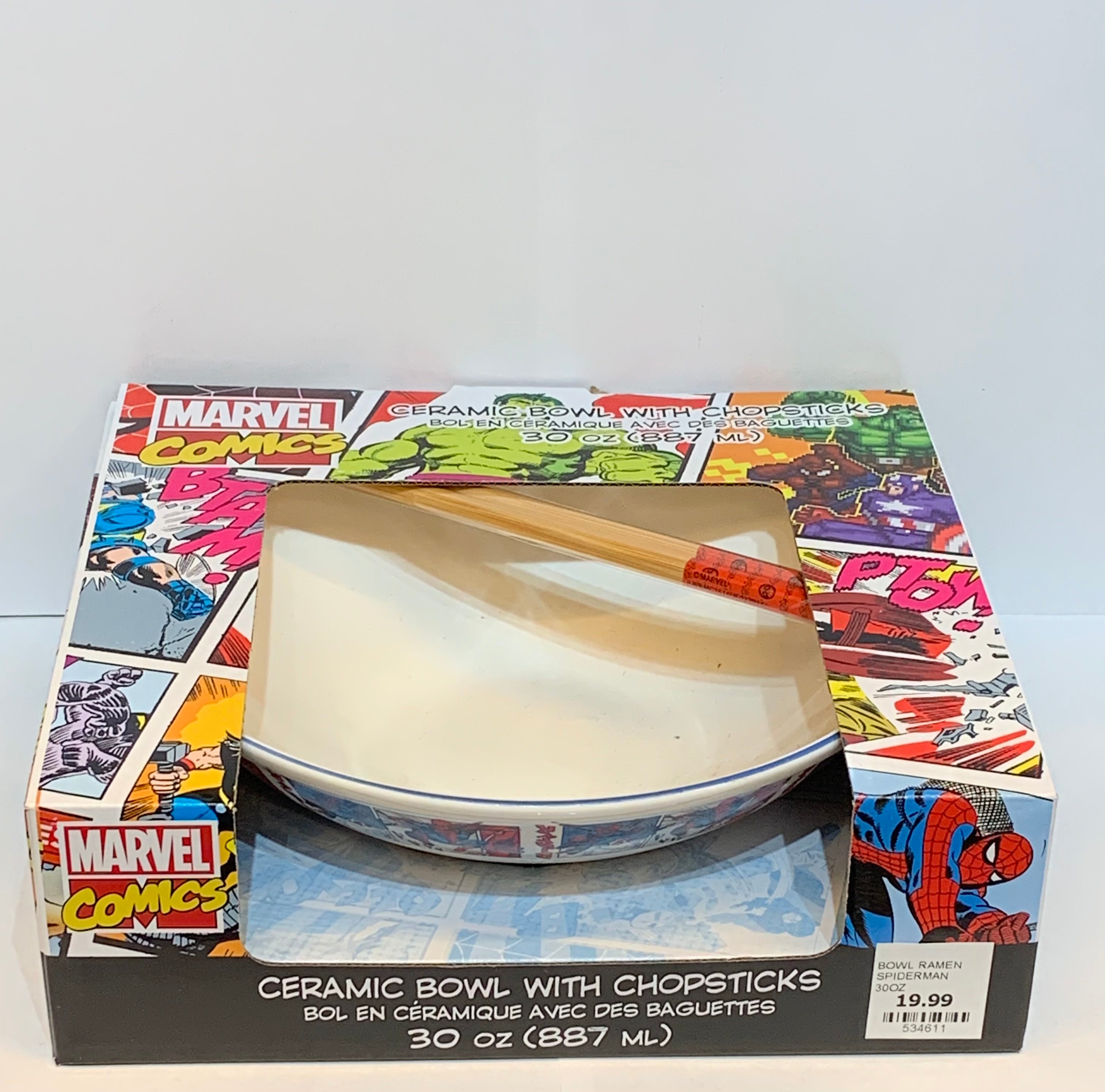 Ramen Bowl - Spiderman - 30oz-hotRAGS.com