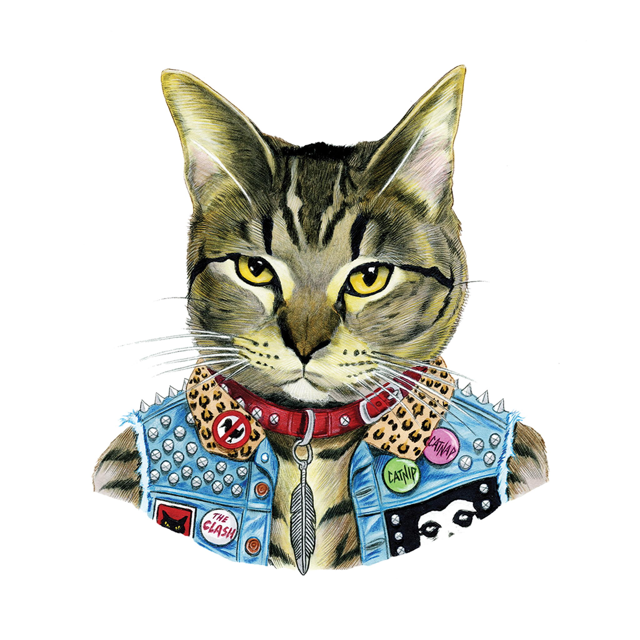 Tattoo - Punk Cat Pair-hotRAGS.com