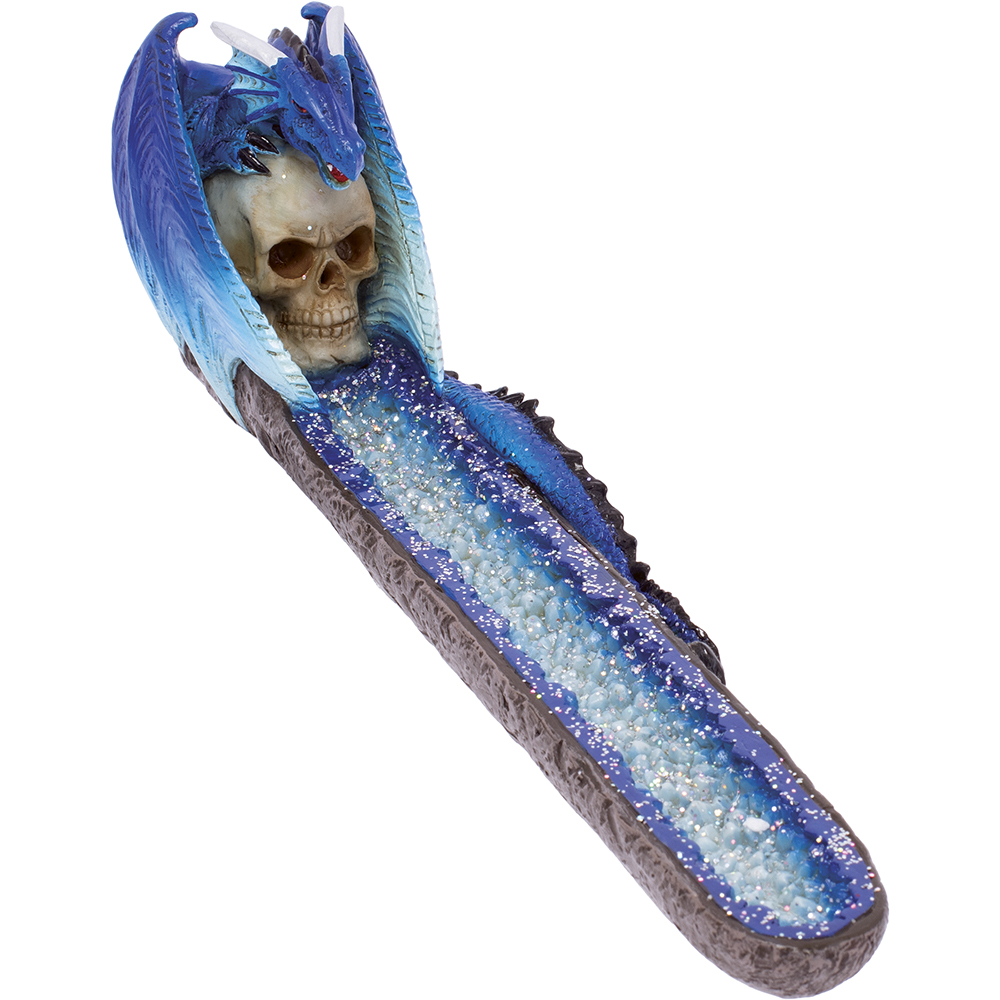 Incense Burner - Dragon Skull-hotRAGS.com