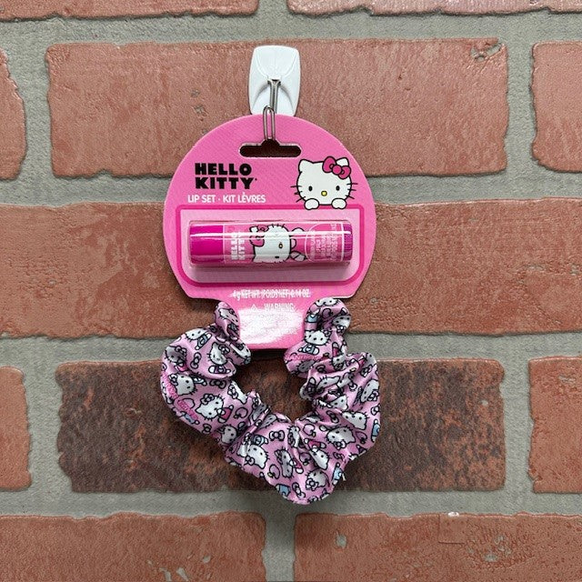 Hair Tie And Lip Balm - Hello Kitty-hotRAGS.com