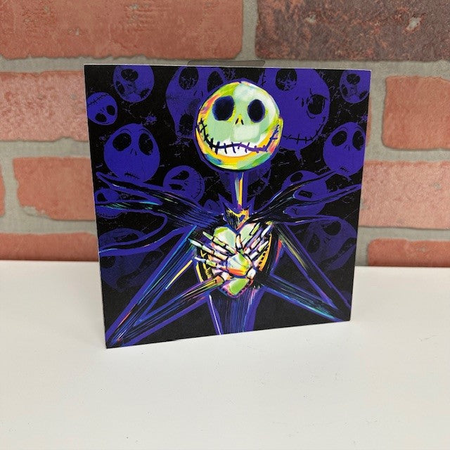 Wall Sign- Nightmare Before Christmas Heart - 6x6x1.5"-hotRAGS.com