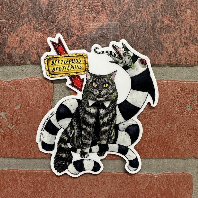 Sticker - Cat Sandworm-hotRAGS.com