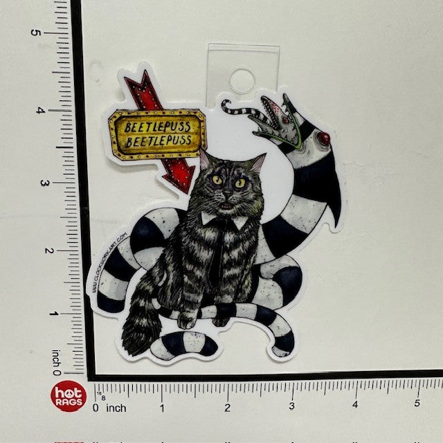 Sticker - Cat Sandworm-hotRAGS.com