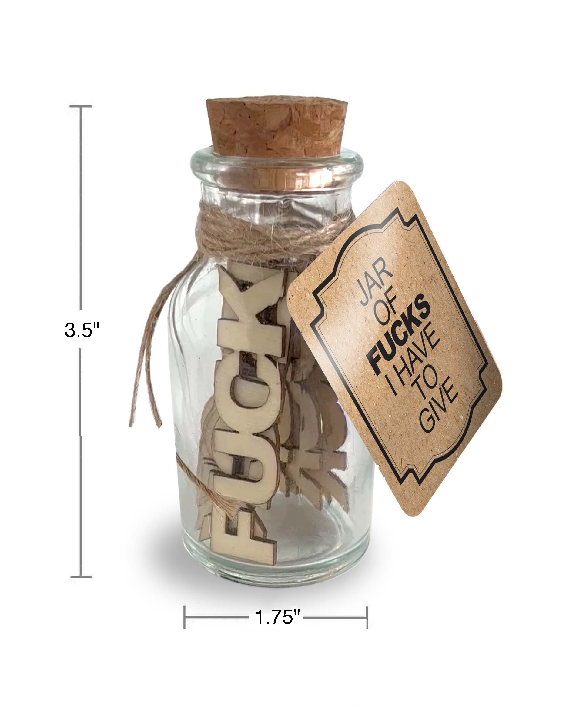 Jar - Jar of Fucks I Have to Give-hotRAGS.com
