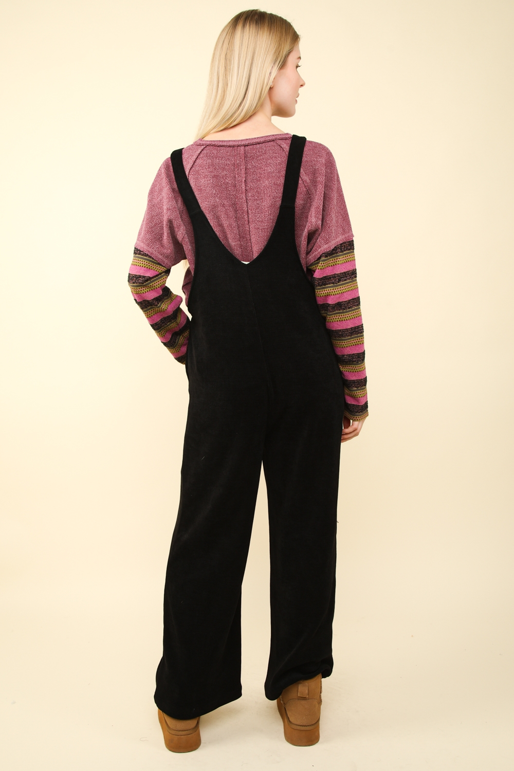 Overalls - Corduroy - Black-hotRAGS.com