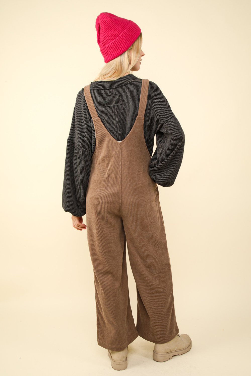 Overalls - Corduroy - Light Brown-hotRAGS.com