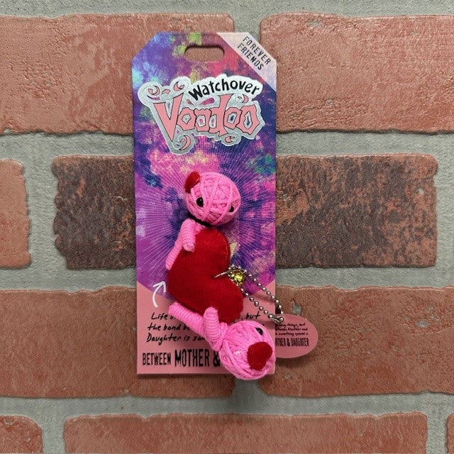Voodoo Doll - Mom Daughter Keychain-hotRAGS.com