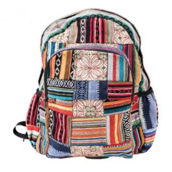 Backpack Multi Color Striped display picture 1