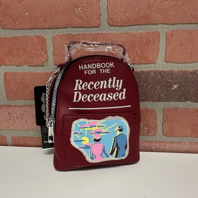 hot topic beetlejuice mini backpack Beetlejuice Recently Deceased Mini Wristlet Bag