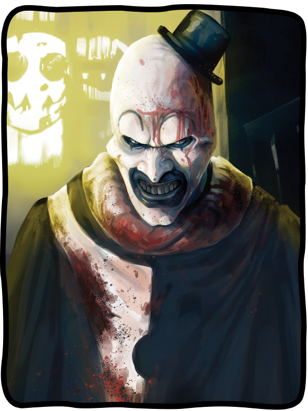 Blanket - Terrifier 2 - 45x60 - hotRAGS.com