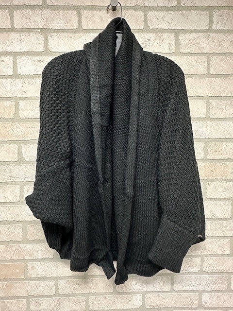 Cardigan - Knitted Black-hotRAGS.com
