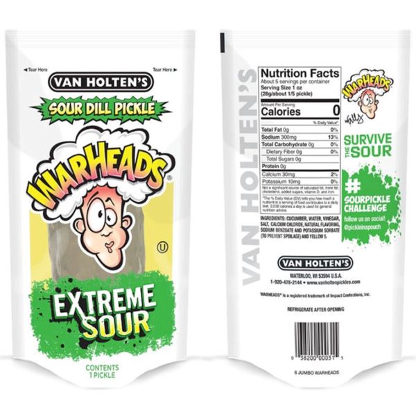 Pickle - Extreme Sour Dill Pickle-hotRAGS.com