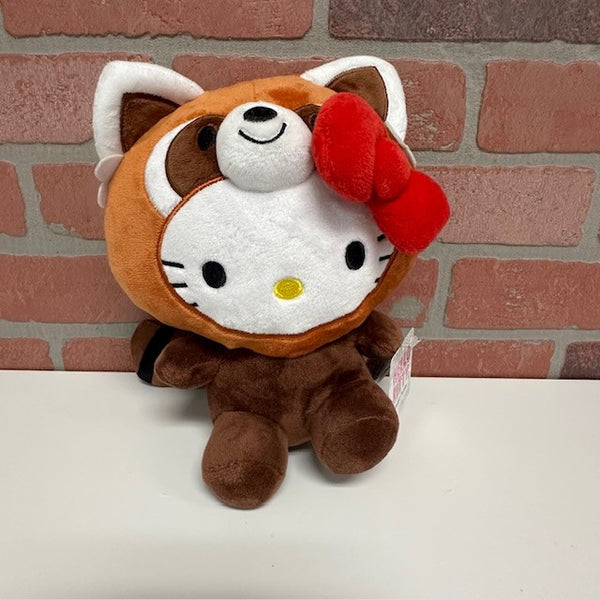 Plush Hello Kitty Red Panda 9