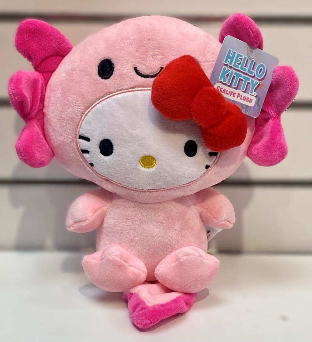 Plush - Hello Kitty Axolotl - 9 "