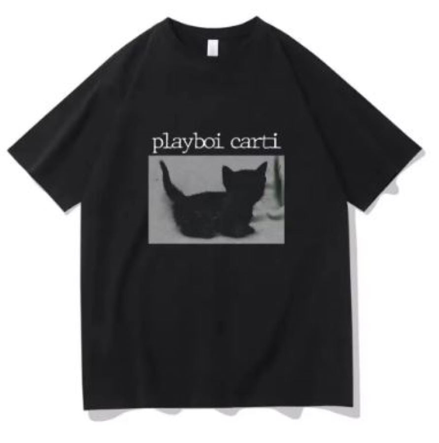 T Shirt - Black Cat-hotRAGS.com