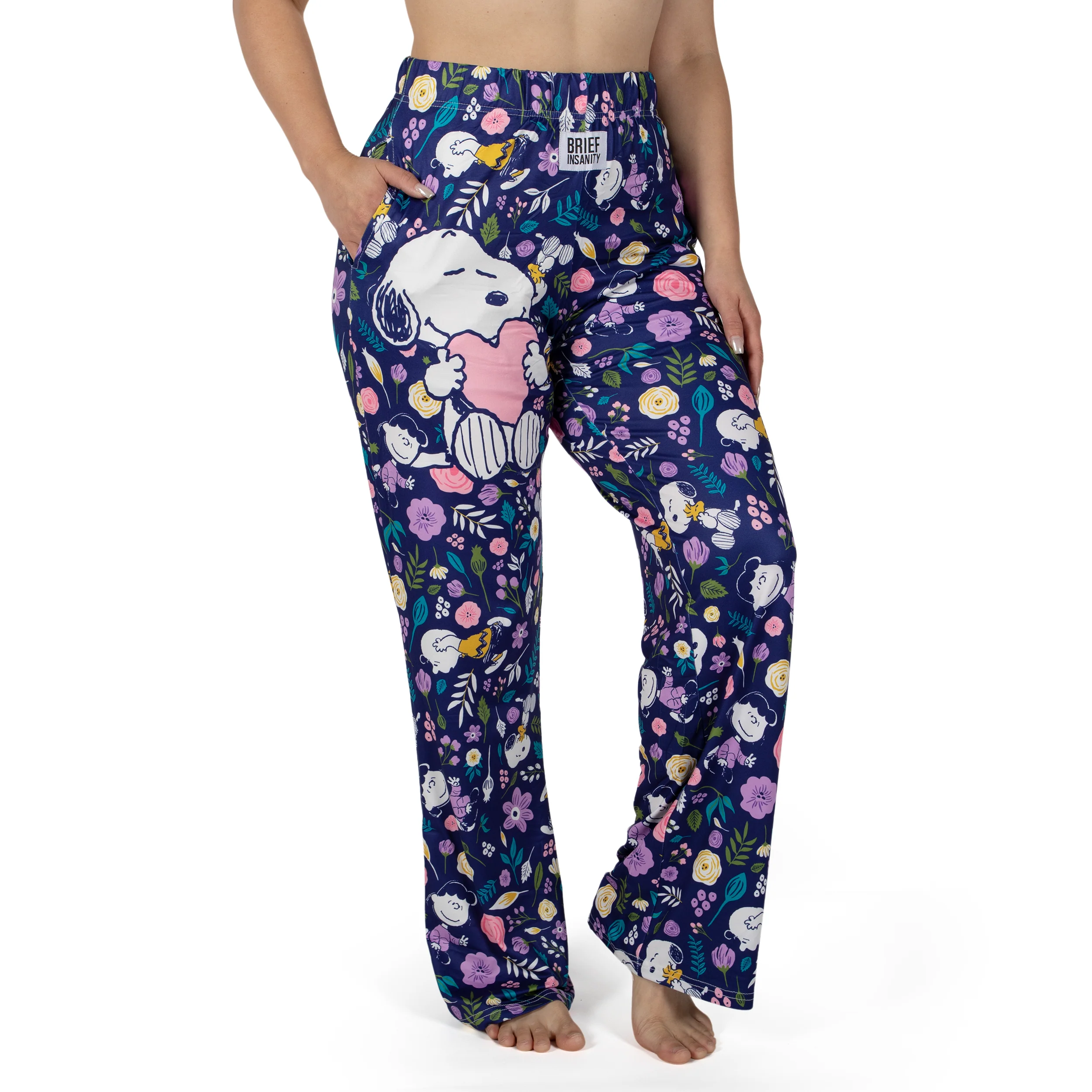 Pants - Lounge Snoopy Floral-hotRAGS.com