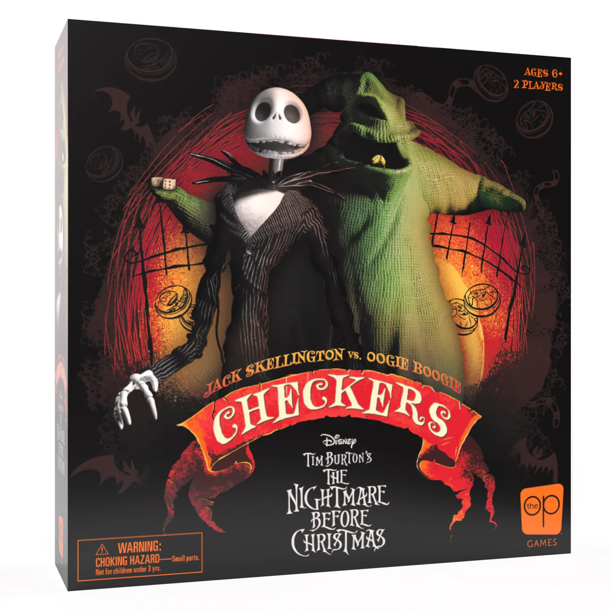 Game - Checkers The Nightmare Before Christmas-hotRAGS.com