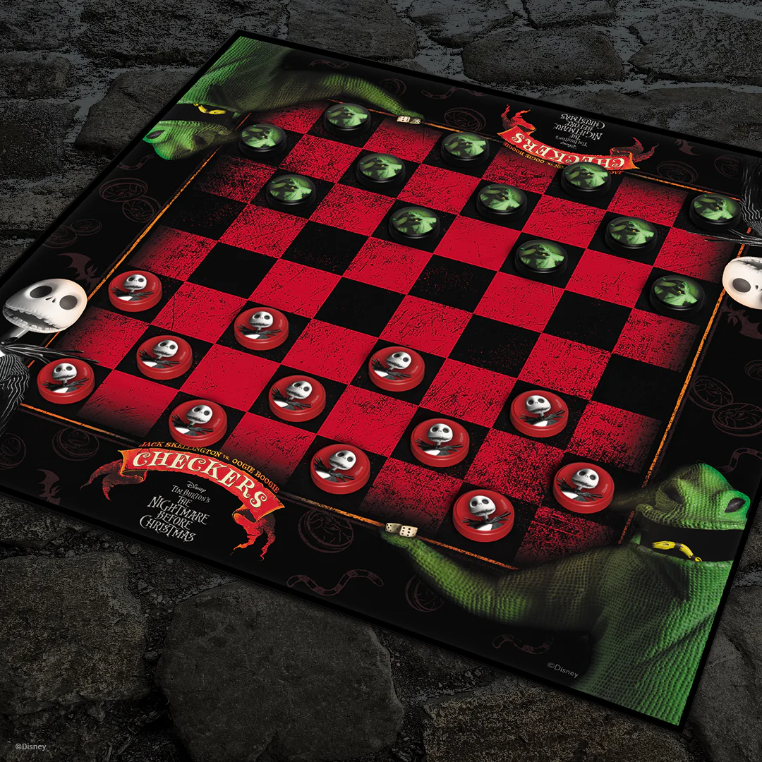 Game - Checkers The Nightmare Before Christmas-hotRAGS.com
