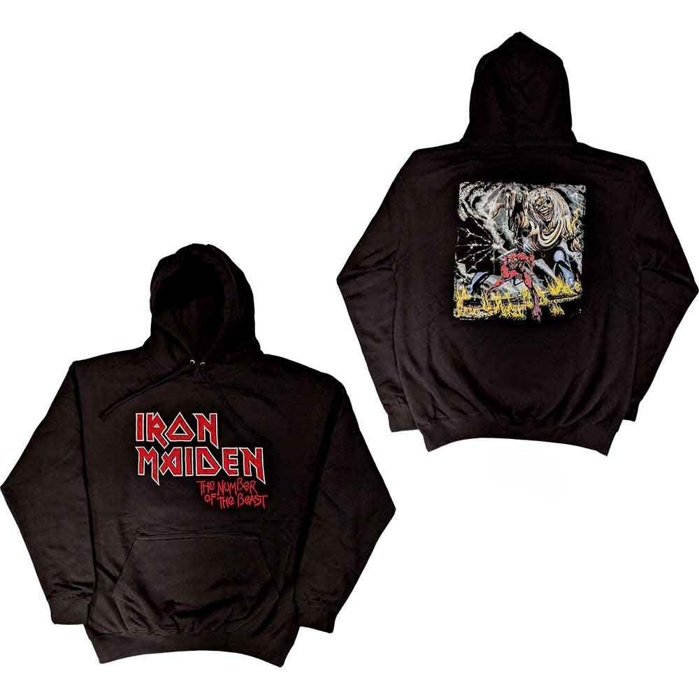 Hoody - Iron Maiden - Number Of The Beast-hotRAGS.com