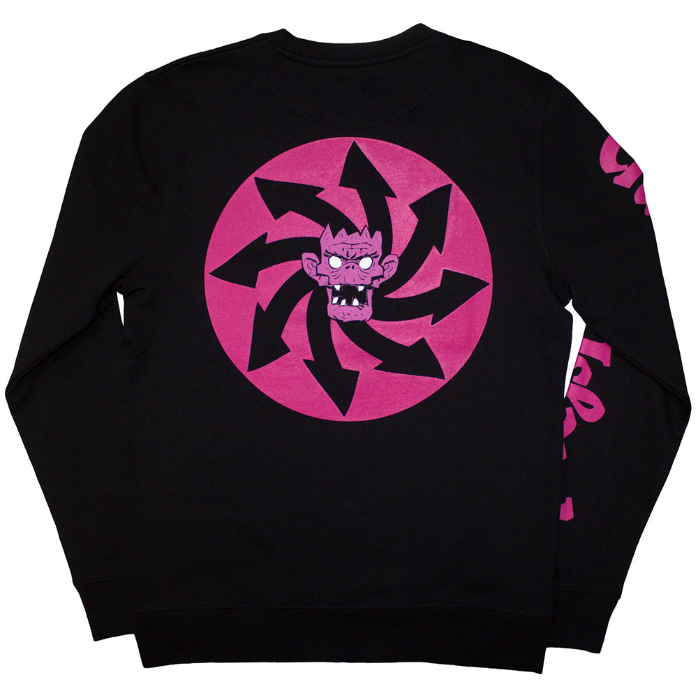Sweatshirt - Gorillaz Craker Island Pazuzu Spiral-hotRAGS.com