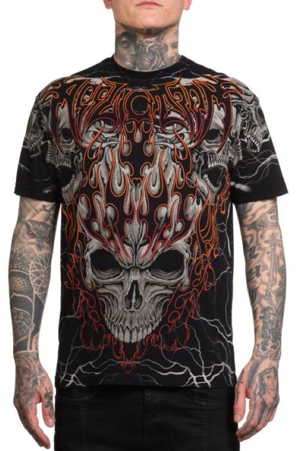 T Shirt - Affliction Cosmic Infer-hotRAGS.com