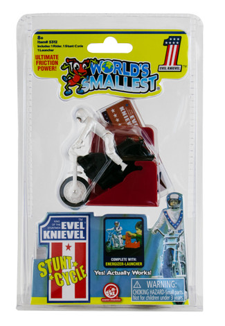 Toy - World's Smallest - Evil Knievel Stunt