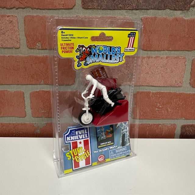 TOY - World's Smallest - EVIL KNIEVEL STUNT