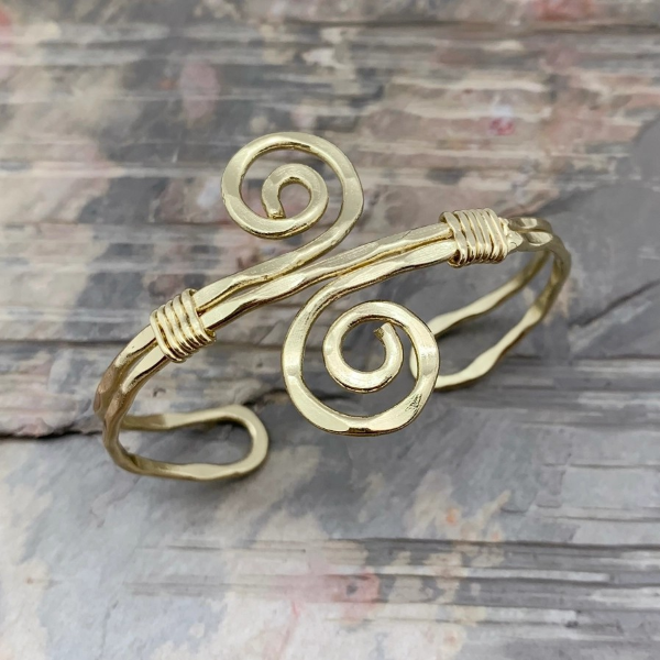 Bracelet - Cuff Narrow Spiral