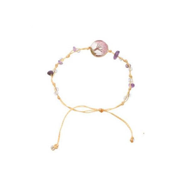 BRACELET - PULL TIE TREE - Amethyst-hotRAGS.com