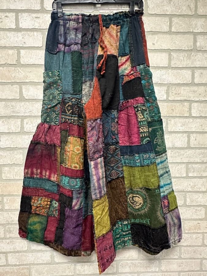 Pants - Patchwork Flare
