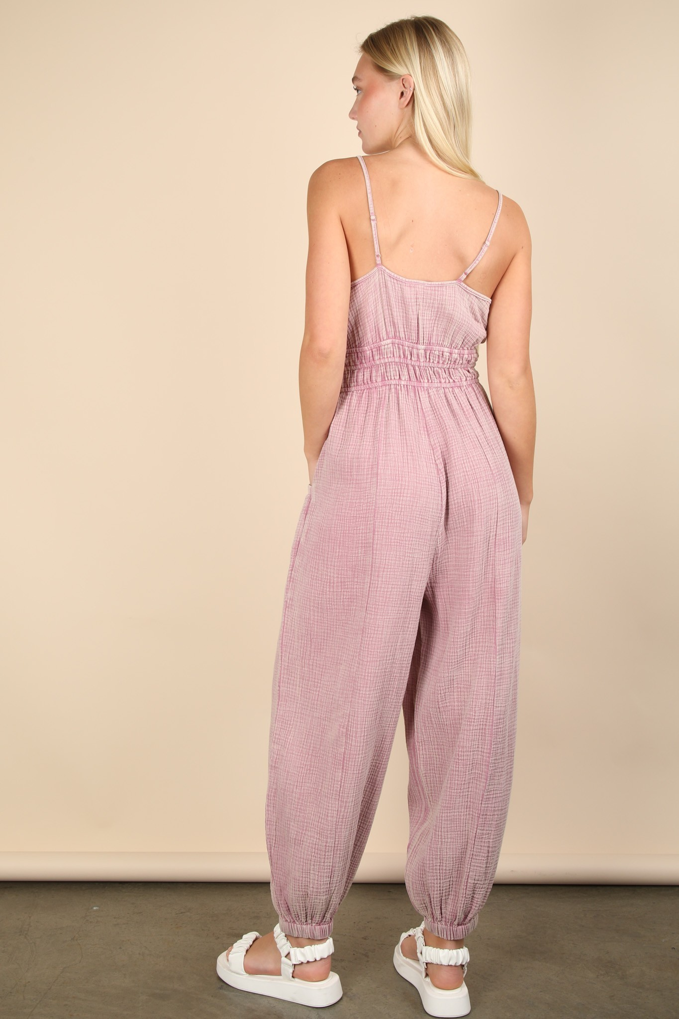 JUMPSUIT-  MAUVE