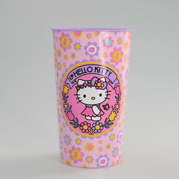 CUP SET - HELLO KITTY Flower Badge 4PC - 22OZ-hotRAGS.com