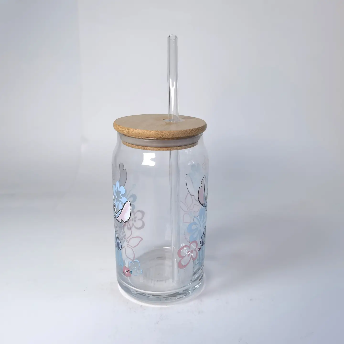GLASS TUMBLER - LILO And Stitch OHANA - 16OZ-hotRAGS.com