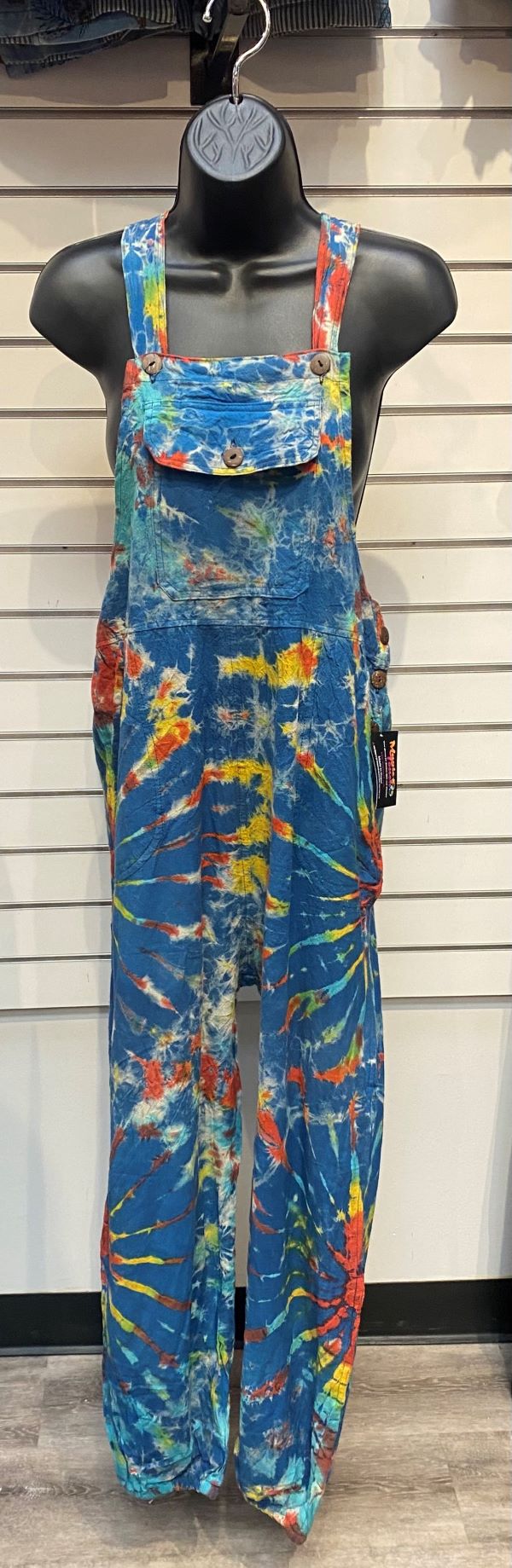 Overalls - Tie Dye - Assorted Colors