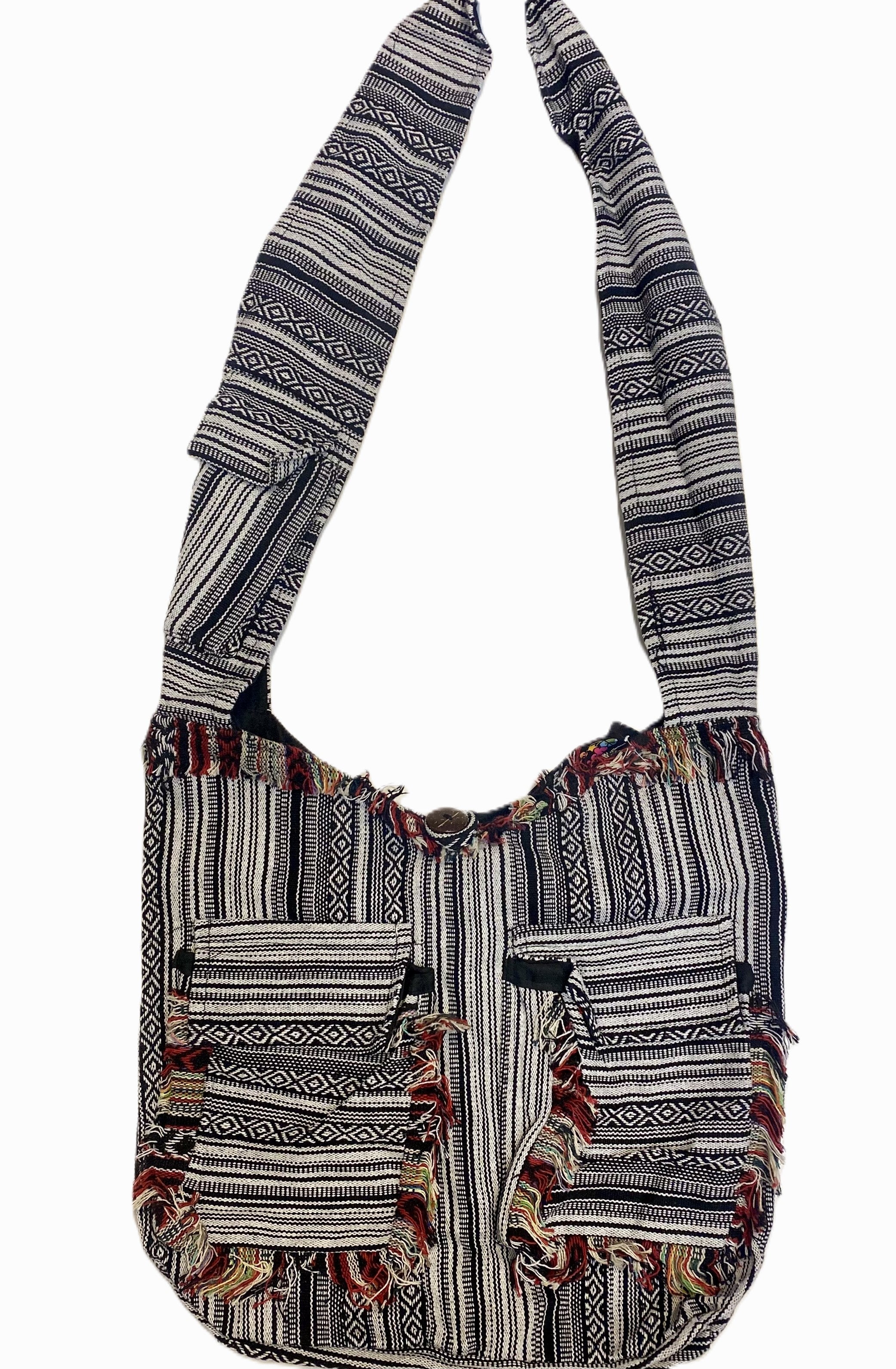 Bag - Double Pocket Tassle
