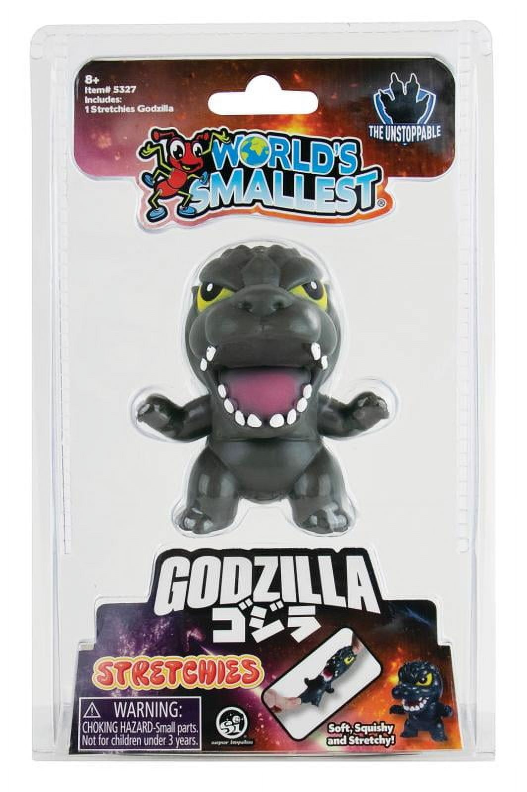 Toy - World's Smallest Toy Godzilla Stretches